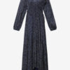 Briane Long Printed Muslin Dress