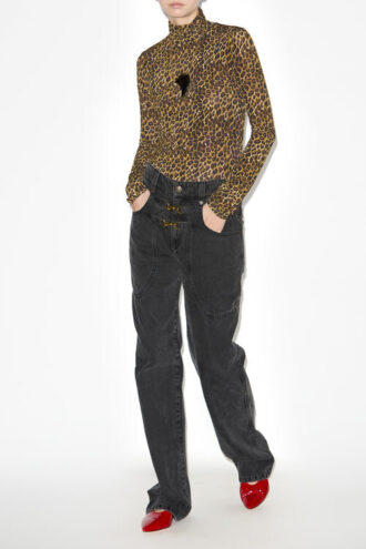 Brinley High-Rise Denim Pants