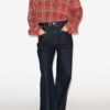 Bruna Plaid Blouse