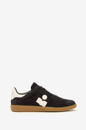 Bryce Low-Top Suede Calfskin Leather Sneakers