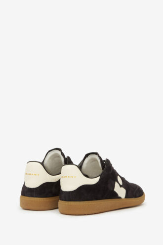 Bryce Low-Top Suede Calfskin Leather Sneakers