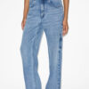Bymara Flowing Loose-Fitting Denim Jeans