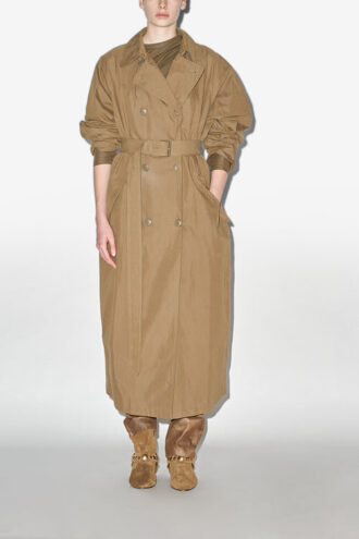 Cacilda Long Cotton Coat