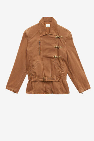 Caitlyn Biker Style Denim Jacket