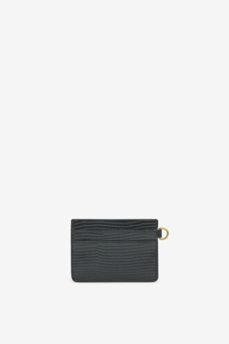Calfskin Leather Card Holder
