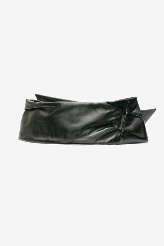 Caren Wide Soft Leather Belt