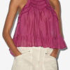 Carlee Gathered Cotton Top