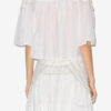 Carmen Gathered Cotton Voile Top