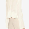 Carolia Pleated Crepe Blouse