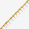 Casablanca Gold-Finish Brass Chain Bracelet