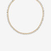 Casablanca Gold-Finish Brass Chain Necklace