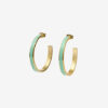 Casablanca Gold-Tone Creole Earrings