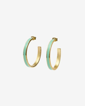 Casablanca Gold-Tone Creole Earrings