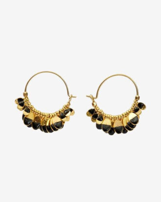 Casablanca Gold-Tone Creole Earrings