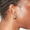 Casablanca Gold-Tone Creole Earrings