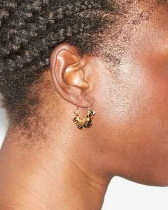 Casablanca Gold-Tone Creole Earrings