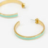 Casablanca Gold-Tone Creole Earrings