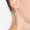 Casablanca Gold-Tone Tassel Earrings
