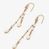 Casablanca Gold-Tone Tassel Earrings