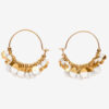 Casablanca Golden Hoop Earrings