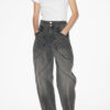 Catarina Denim Jeans with Quilted Details