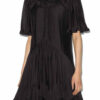 Celyana Short Gathered Cotton Dress
