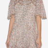 Celyana Short Gathered Cotton Dress