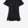 Celyana Short Gathered Cotton Dress