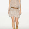 Ceola Short Frilly Printed Skirt