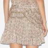 Ceola Short Frilly Printed Skirt
