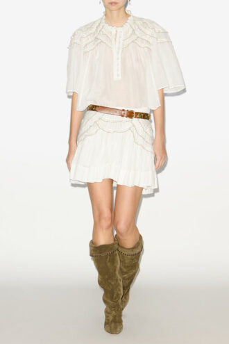 Ceola Short Frilly Skirt
