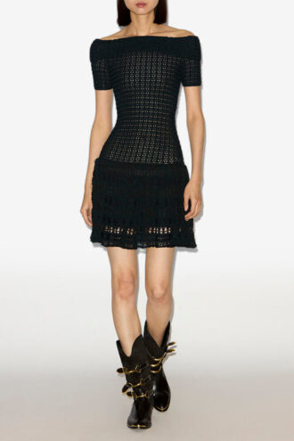 Charlotte Short Crochet Dress