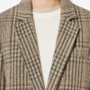 Charlyne Checkered Virgin Wool Jacket