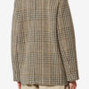 Charlyne Checkered Virgin Wool Jacket