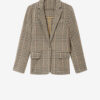 Charlyne Checkered Virgin Wool Jacket