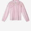 Christa Frilly Cotton Voile Blouse