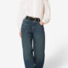 Christa Gathered Cotton Blouse