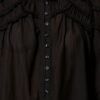 Christa Gathered Cotton Blouse