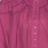 Christa Gathered Cotton Blouse