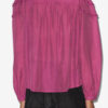 Christa Gathered Cotton Blouse