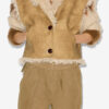 Clara Faux Shearling Sheepskin Vest