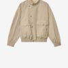 Corto Striped Cotton Jacket