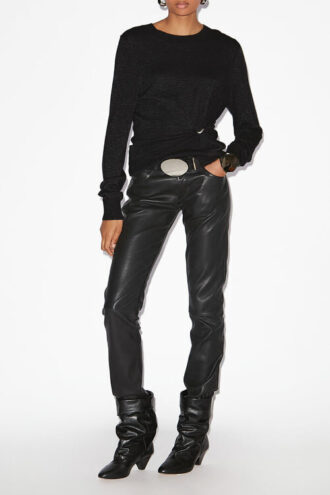 Cosima Draped Knit Sweater