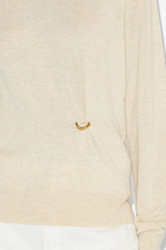 Cosima Draped Knit Sweater
