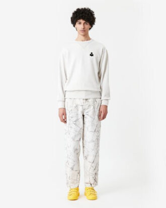 Cotton Sweatshirt with Long Sleeves
