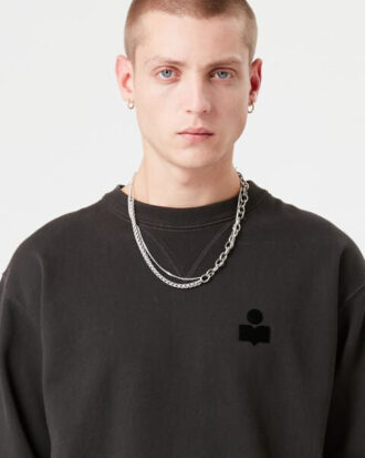 Cotton Sweatshirt with Long Sleeves