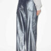 Cover Metallic Denim Jeans