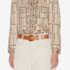 Cristy Short Printed Cotton Jacket
