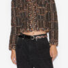 Cristy Short Printed Cotton Jacket