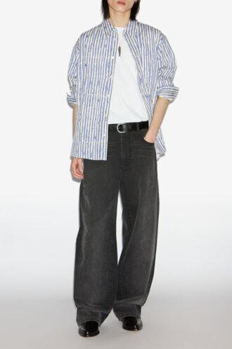 Cybilio Striped Cotton Shirt